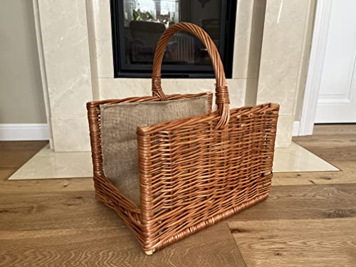 Deko-Shop-Hannusch Kaminkorb, Kaminkörbe, Kaminholzkorb, Zeitungskorb