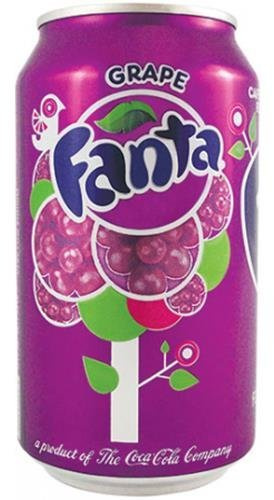 Fanta Grape 12 OZ (355ml) - 24 Cans