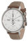 Boccia Herren Chronograph Quarz Uhr mit Leder Armband 3752-01