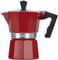Barazzoni La Caffettiera Colorata Cafetera de Colores, Metal, Rojo, 1 Tazza