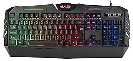Fury Gaming Spitfire - Gaming Keyboard For PC (US Layout)