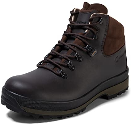 Berghaus Hillmaster II Gore-Tex Walking Boots, Stivali da Escursionismo Alti Uomo, Marrone (Coffee Brown Bj8), 47 EU