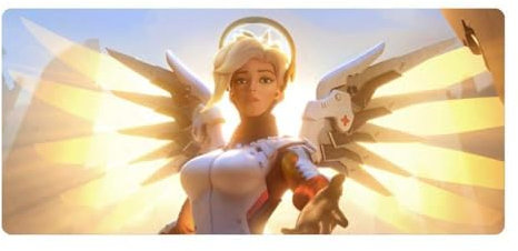 IGIRC Mauspad Overwatch 700X300mm Mauspad, Extended XXL Large Professional Gaming Mauspad mit 3mm starker Basis, für Notebooks, PC, B