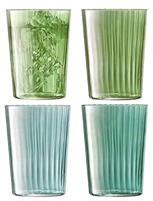 LSA International Tumbler, Jade, 4 Count (Pack of 1)