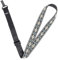 Rayzm Clip-on Ukulele Strap, Jacquard Weave Baumwollband für Ukulele, Stickerei Ukulele Gürtel, verstellbarer Baumwollhals Sling Strap für Ukulele, knopffreie Cross-Chest Ukulele Strap