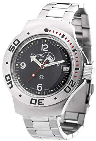 Vostok/Wostok Amphibian 2416/060634 Taucheruhr 200m Automatik russische mechanische Uhr Russland
