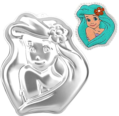 Kuchendekorateur bevorzugt Prinzessin Mädchen geformt Geburtstag Party Kuchenform 3D Aluminium Kuchen Dekorieren Form Backform Küche Zubehör
