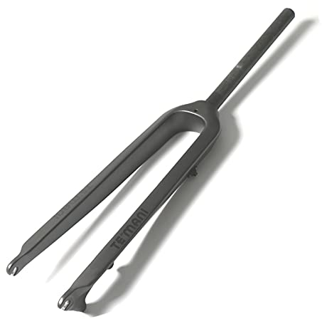Point Fahrrad Starrgabel T800 Vollcarbon Mountainbike Gerade Gabeln Scheibenbremsgabel 28,6Mm/1-1/8 Super Leicht Und Hochfest Keine Schockharte Gabel 26/27,5/29Er Für Straße XC,26in