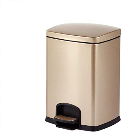 WXJLYZRCXK Bac À Pédales, Poubelles de Gaspillage Poubelle Boîte À Pédale En Acier Inoxydable Pédale Mute Poubelle Boîte de Salle de N de Salle de Ns,12L,12L