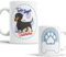 OyC Original y Creativo Taza Mascota Raza Salchicha - Con Frase y Dibujo - Canina - El Mejor Perro - Cerámica Blanca Resistente