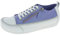 Andrea Conti Damen Sneaker, Flieder/Weiss, 36 EU