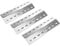 GFTIME 36,5 x 12 cm Edelstahl Universal Brennerabdeckung Heizplatte Ersatzteile für Enders Chicago 3, Enders Boston Pro 3K, Enders Boston 6 Kr Turbo, Tepro 3561, Barbecook Brahma 4.0, 3 Stück