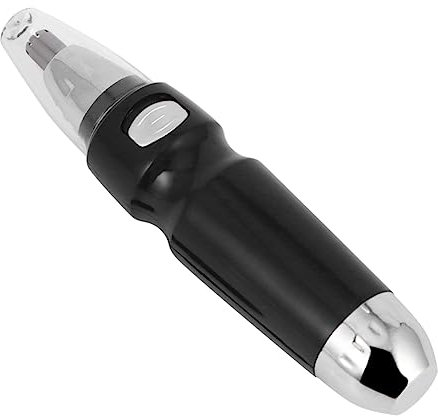 MAGICLULU Elektrischer Nasenhaartrimmer Und Ohrenhaarschneider Ohne Batterie Sicherer Und Schmerzfreier Haarschnitt Für Augenbrauen Gesicht Und Ohren Ergonomisches Design Schwarz