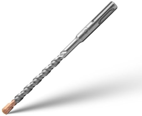 Brocas Hormigon Juego de Brocas SDS Plus 4 Puntas de Metal Duro Pared Cruzadas Broca de Impacto Ideal Para Taladrar en Hormigón Piedra Natural Metal Plástico Granito 8mm x 160mm