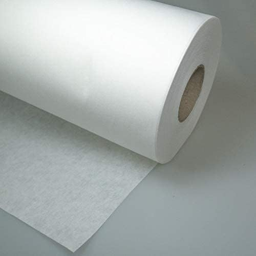 Stofftreff Santi 3 Meter Styvlin, die Alternative zu H250 fixierbares Bügelvlies/Bügeleinlage in Industriequalität– Klebevlies Vliesstoff aufbügelbar, Weiß