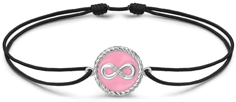 JENDEAR SHINE Fußkettchen für Damen 925er Sterlingsilber Infinity Fußkettchen, Verstellbare Handgemachte Seilkette, Sommer Strand Knöchelschmuck