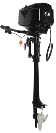 Elektro Außenborder Elektromotor Schlauchboot mit Motor Elektroaussenborder Bootsmotor Außenborder 1200W 48V Elektro-Außenbordmotor Aussenbordmotor