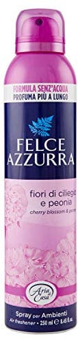 Felce Azzurra Aria di Casa Spray Ambiente, Fiori di Ciliegio e Peonia, 1 unità (Confezione da 6), 250
