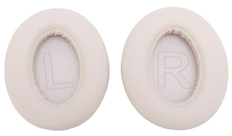 Earpads for Anker Soundcore Life Q20/Q20 BT/Q20+/Q20I, Headphones Replacement Earpads Cushions Earmuffs (Beige)