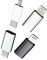 Adattatore USB C Femmina a Lightning Maschio (3 Pack)per iPhone 14 13 12 11 Pro Max per Apple per iPad Air Tipo C Caricatore Cavo Dati Connettore Ricarica Convertitore Lighting Spina Caricabatterie