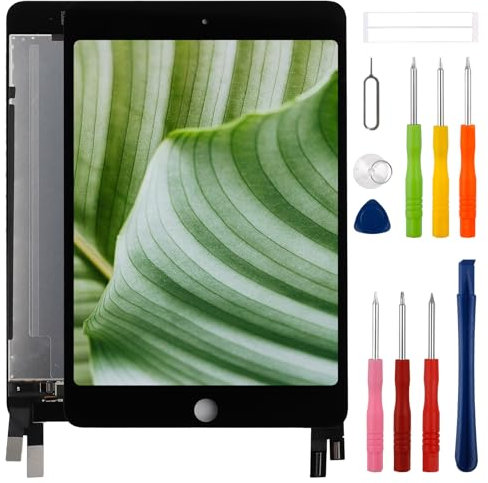swark Neue LCD Display Digitizer Baugruppe Ersatz für iPad mini 4 2015 7.9'' A1538 A1550 mit verbessertem Reparatur Tools Kit