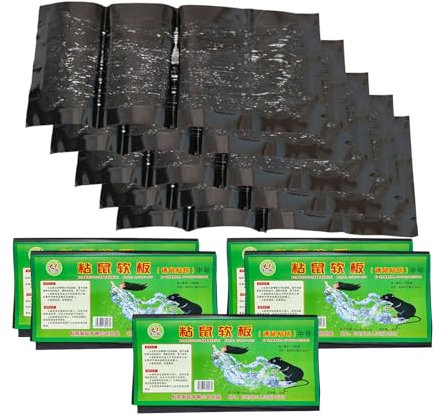 10 Super Sticky Trap Pads 60 * 27,5 cm klebrige Falle klebrig und einfach zu bedienen geeignet für Innen- und Außenbereiche Büros Gärten