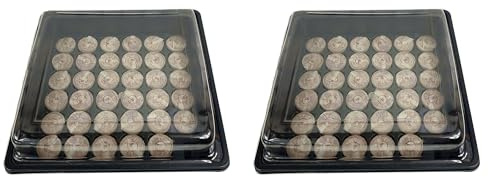 2 x Anzuchtset Anzucht Gewächshaus mit je 35 Quelltabs Quelltabletten
