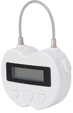 Lurrose 1stück Elektronisches Zeitschloss Mit LCD-Display Und USB-Aufladung Anti-Timer Countdown Vorhängeschloss Für Praktische Anwendungen Und Vielseitig Einsetzbar