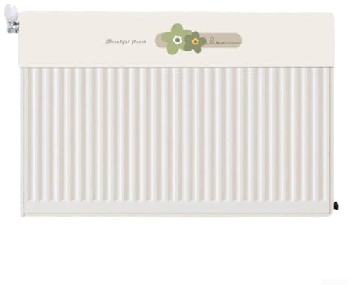 Fauhapyway Cache-radiateur décoratif pour système de chauffage domestique avec motif floral pour chauffage mural (180 cm)