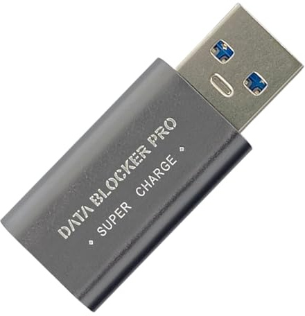 Data Blocker USB C | Fast Charging USB Data Blocker | Adapter Stable Protector Long-Lasting Design for Work PC Devices Tablet Public