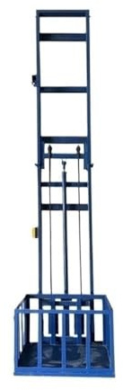 Montacargas Ascensor de Carga hidráulico eléctrico Sencillo for Uso doméstico, Plataforma elevadora de una Sola vía for almacén pequeño en ático. Plataforma De Elevación