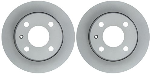 ATE 2x Bremsscheibe 24.0110-0196.1 Voll, Kompatibel mit: FORD ESCORT V, ESCORT V Stufenheck, FIESTA III, FIESTA Kasten/Großraumlimousine, FIESTA Kasten/Schrägheck, ORION III