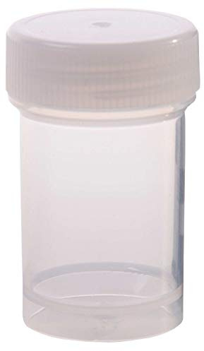 Fa.ars 100 Schraubdosen 50ml Runddose Labor Neu Labordose Dose Kunststoffdosen Schraubdeckeldosen Schraubdeckel klarsicht Salbendose