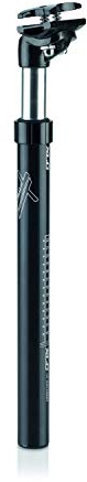XLC Unisex – Erwachsene Comp Federsattelstütze SP-S06, Schwarz, 350 mm
