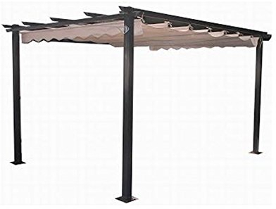 Plicosa M279708 - Toldo Recambio para pergola corredera Crudo 3x4 MT
