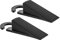 2 cales-porte en platique Noire - 5 five simply smart
