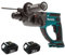 Makita DHR202 18V SDS Plus Rotary Hammer Drill with 2 x 3Ah Battery BL1830