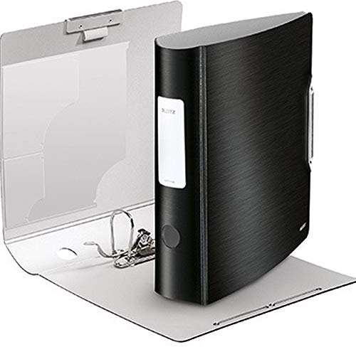Leitz Ordner Active Style 11080094 DIN A4 80mm PP satin schwarz