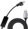 Moyina Câble Ethernet USB 3.0 vers RJ45 Gigabit Ethernet pour commutateur, routeur, Modem avec MacBook, Windows, Nintendo Switch, Chromebook, Surface Pro, Linux