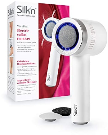 Silk'n VacuPedi - Quitadurezas eléctrico, con sistema aspiración al vacío