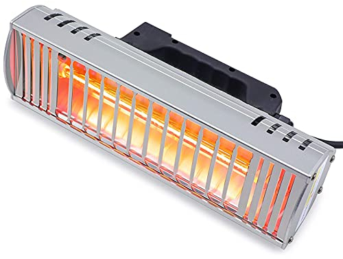 DATOUBOSS 1000W Backen Infrarot Lacktrockner Kurzwellen Lacktrockner Infrarot Trockner Strahler 220V Infrarot Lacktrockner Aushärtungs Lampe Auto Karosserie Reparatur (220V EU)