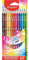 Maped - ergonomische Drei-Kant-Buntstifte, Farbstifte MINI CUTE - 12 Stück - ergonomisch - hervorragende Deckkraft
