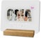 codiarts. | Foto Geschenk | Acryl Glas Bild | personalisierbar | eigenes Foto und Text | DIN A4 oder A5 | optional mit Sockel in Buche | Fotogeschenk für (003 OMA)