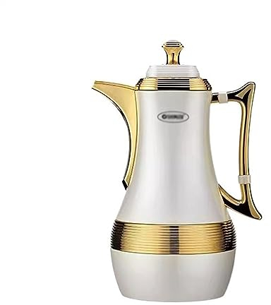 Jarra Térmica Exquisito termo de café de 1000ML, hervidor de agua aislante for el hogar, termo interior de vidrio, botella de agua caliente Termo