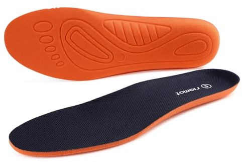 riemot Semelles intérieures pour Homme et Femme, Bleu, 40