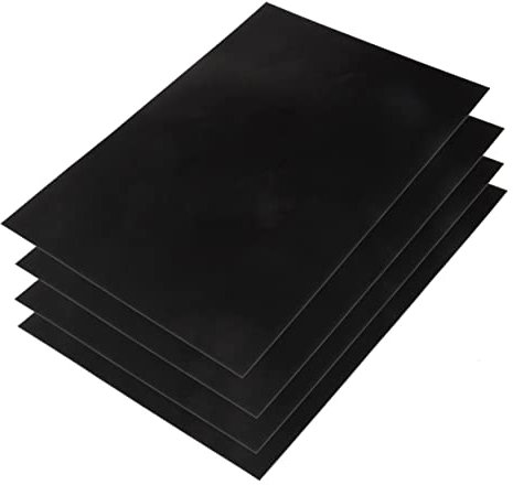 LALAFINA 4pcs 20x30cm Removable Blackboard Sticker Chalkboard Wall Sticker Vinyl Decal for Home Kitchen Office Message Board