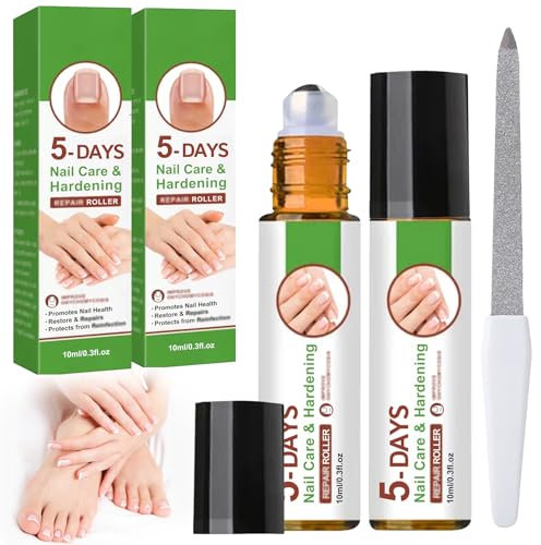2 Stück Nagel Nagelhautöl Rollstift,Nagelhautöl für Nägel,Nagel Ernährung öl,Cuticle oil,Nail care pen,mit Nagelfeile,Spendet Nägeln und Nagelhaut Feuchtigkeit