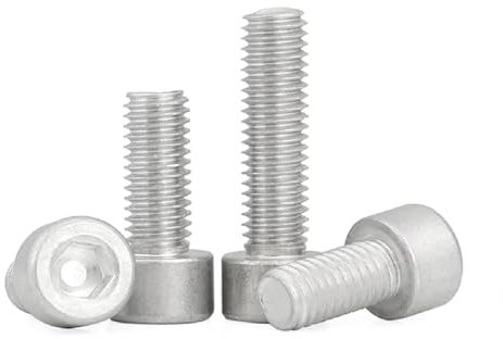 Vis à tête creuse en alliage d'aluminium, 10 pièces, vis à tête cylindrique M6/M8/M10, 10 pièces, M8X20