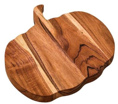 Tagliere a forma di zucca, taglieri di legno per salumi di Halloween, tagliere a forma di zucca in legno per tagliare Mea cotto