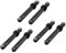 6Pcs 100N for LG Waschmaschine Stoßdämpfer Waschmaschine Frontlader Teil Schwarz Kunststoff Shell Haushaltsgeräte Zubehör